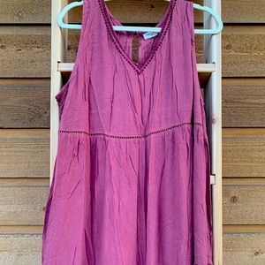 World Market Mulberry Mumu